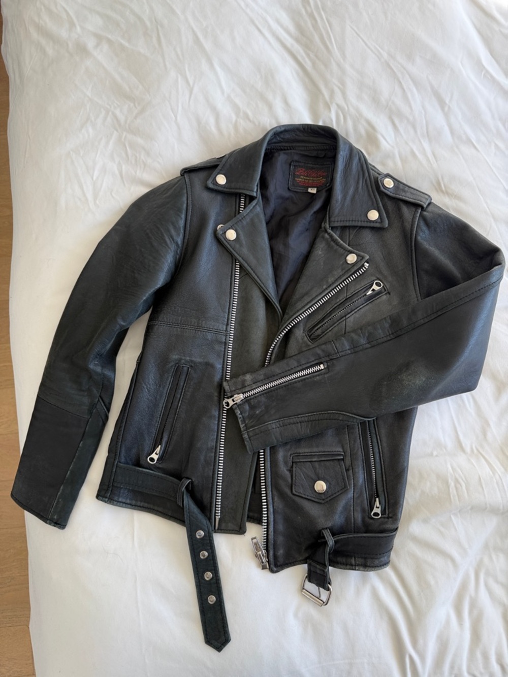Pele Che Coco Vintage Leather Jacket Woman’s XS